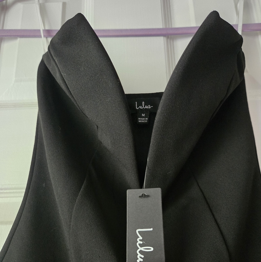 Lulu's Black Bodysuit - Picture 2 of 3